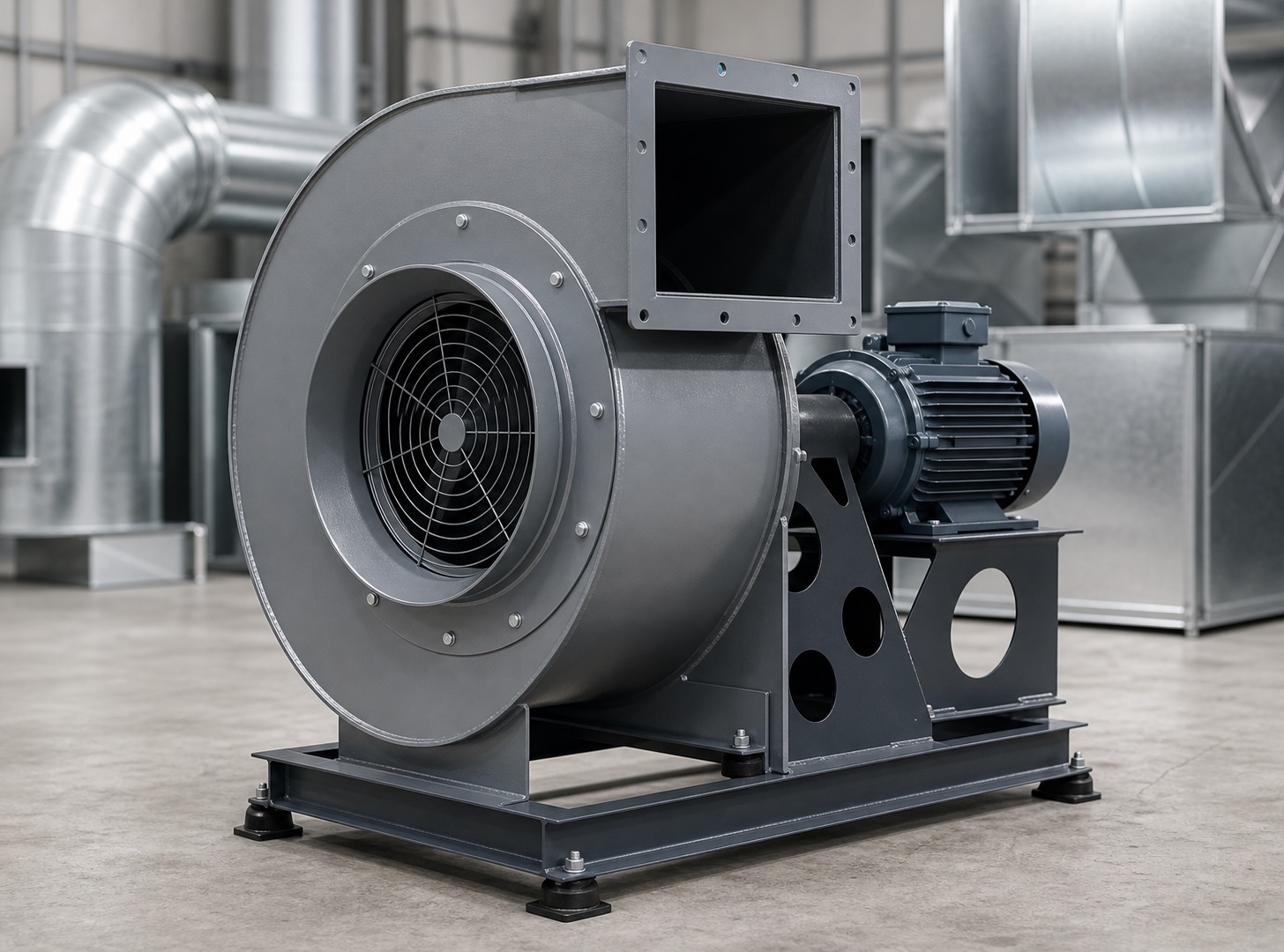 FTM-ABS-405-B yüksek kapasite salyangoz fan